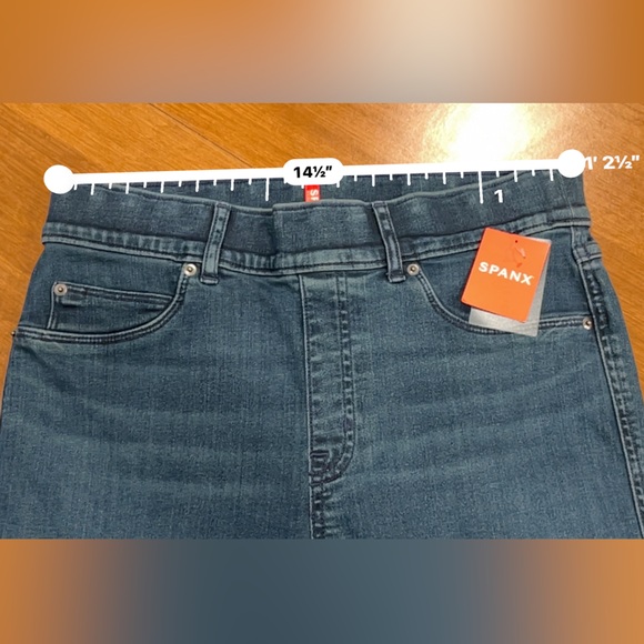 NWT Spanx Clean Indigo Skinny Jeans Size Medium - Picture 6 of 12
